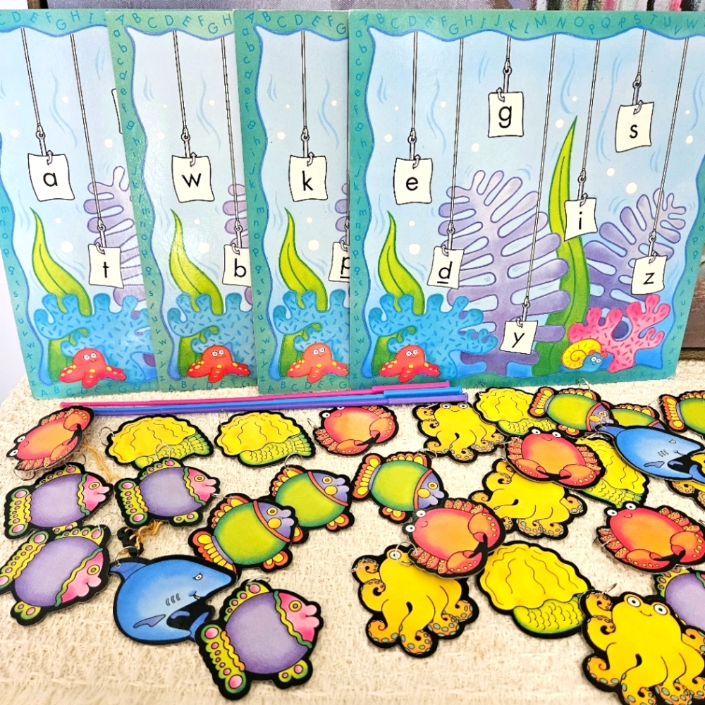 Magnetic Alphabet Fishing Game *